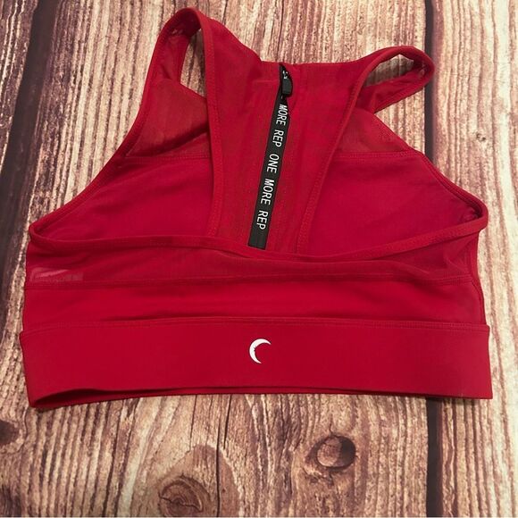 Women’s Zyia Active Sports Bra Red Size S - Picture 2 of 4